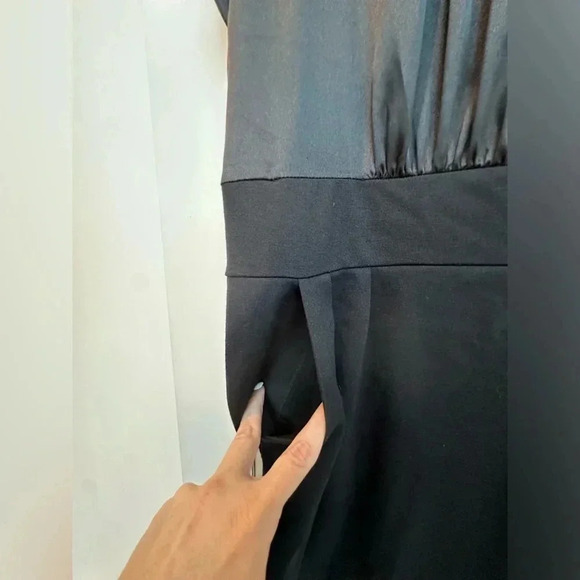 MICHAEL Michael Kors Black Classic Stretchy Short Sleeve Dress Size 12 Large L - Picture 5 of 10